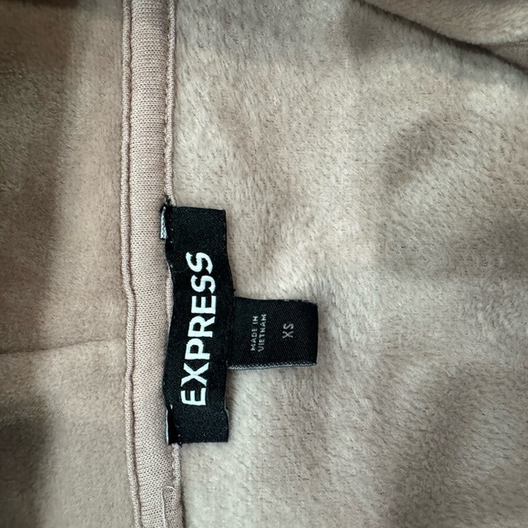 Express Velour Zip-Up Hoodie - Size XS. - Picture 2 of 5